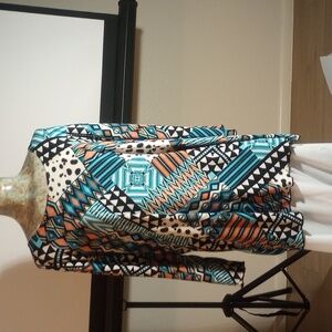 Jostar USA Beautiful colors fun Blouse